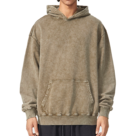 Snow Wash Heavy Oversize Hoodie