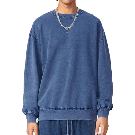 Snow Wash Heavy Oversize Sweatshirt