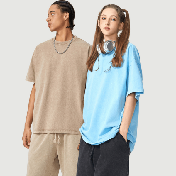 Vintage Heavyweight  Snow Wash Tee