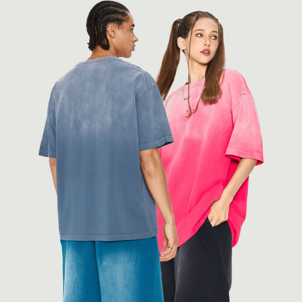 Vintage Oversized Gradient Washed Tee