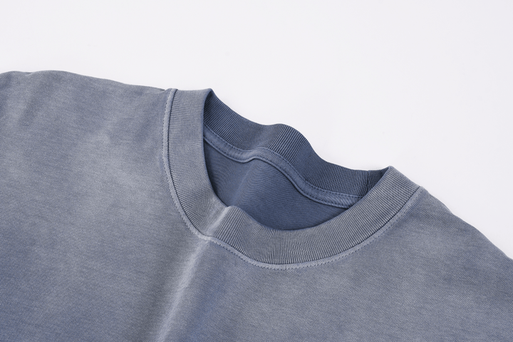 Vintage T Shirts | Acid Wash Tie - Dye 270GSM Oversized T-Shirt with Gradient Wash - Soul Goods
